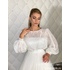 Картинка: Закрытое свадебное платье с рукавом Carina